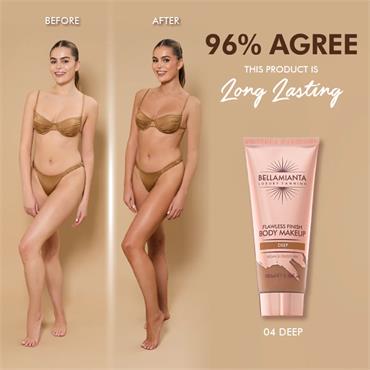 Bellamianta Flawless Finish Body Makeup Deep 100ML