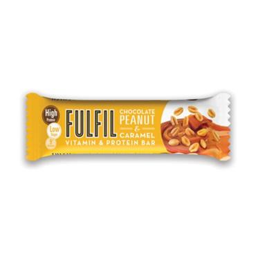 Fulfil Chocolate Peanut & Carmel Flavour Vitamin & Protein Bar 55g