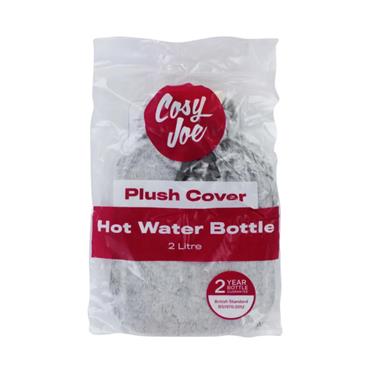 Cosy Joe Plush Cover Hot Water Bottle 2 Litre