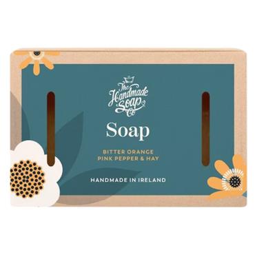 The Handmade Soap Company Bitter Orange, Pink Pepper & Hay soap 140g