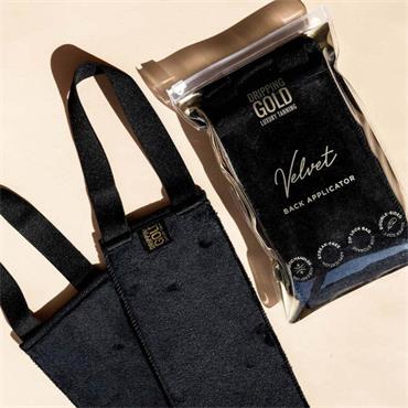 SoSu Dripping Gold Velvet Back Tan Applicator