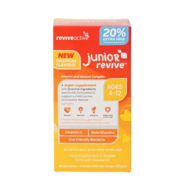 Revive Active Junior - New Tropical Flavour 20% Extra Free
