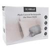 De Vielle Premium Rechargeable Plush Covered Hot Water Bottle Grey 