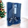 Just Jack Winter Wear Hat & Scarf Set Navy
