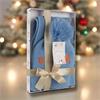 Little Treasures Blue Boston Scarf & Hat 