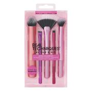 Real Techniques Face Eye Cheek & Lip Brush Set 5 Piece