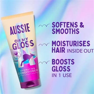 Aussie OH MY GLOSS Hydrating Conditioner 200ML 