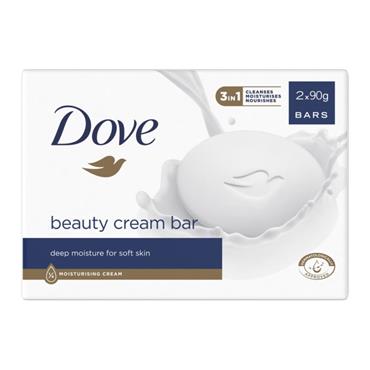 Dove Beauty Cream Bar Twin Pack 2x90g