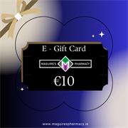 E GIFT CARD €10