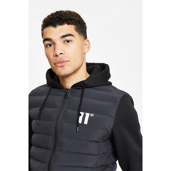 11 degrees black coat