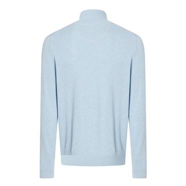 BUGATTI 1/2 ZIP JUMPER - LIGHT BLUE