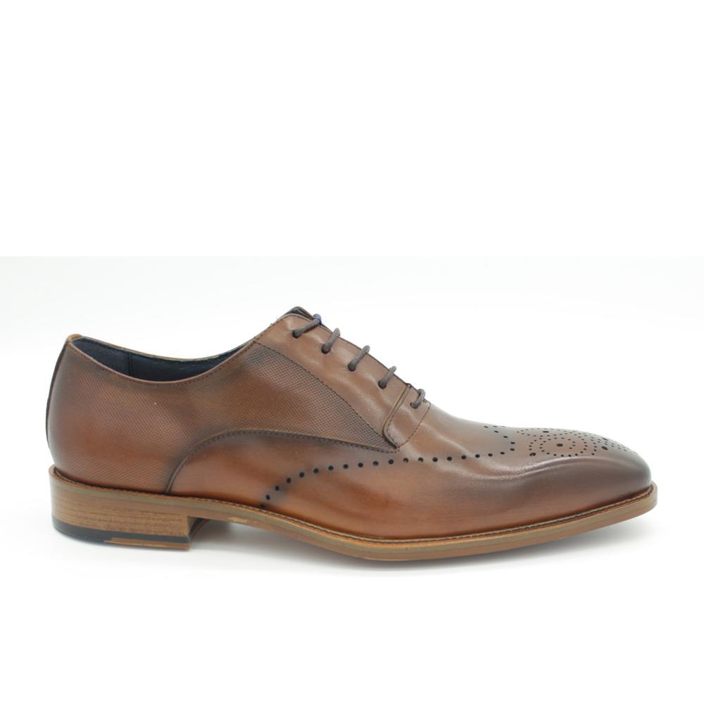 Tommy Bowe Bootmaker Formal Shoe TAN Eddie Murphy
