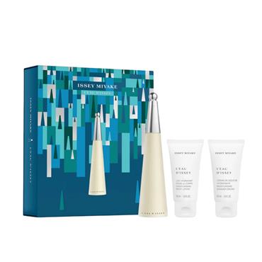 ISSEY MIYAKE L'EAU D'ISSEY GIFTSET (50ML EDT +50ML BL + 50ML SC) - 3 Pce
