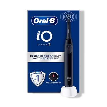 ORAL B IO2 BLACK ELECTRIC TOOTHBRUSH