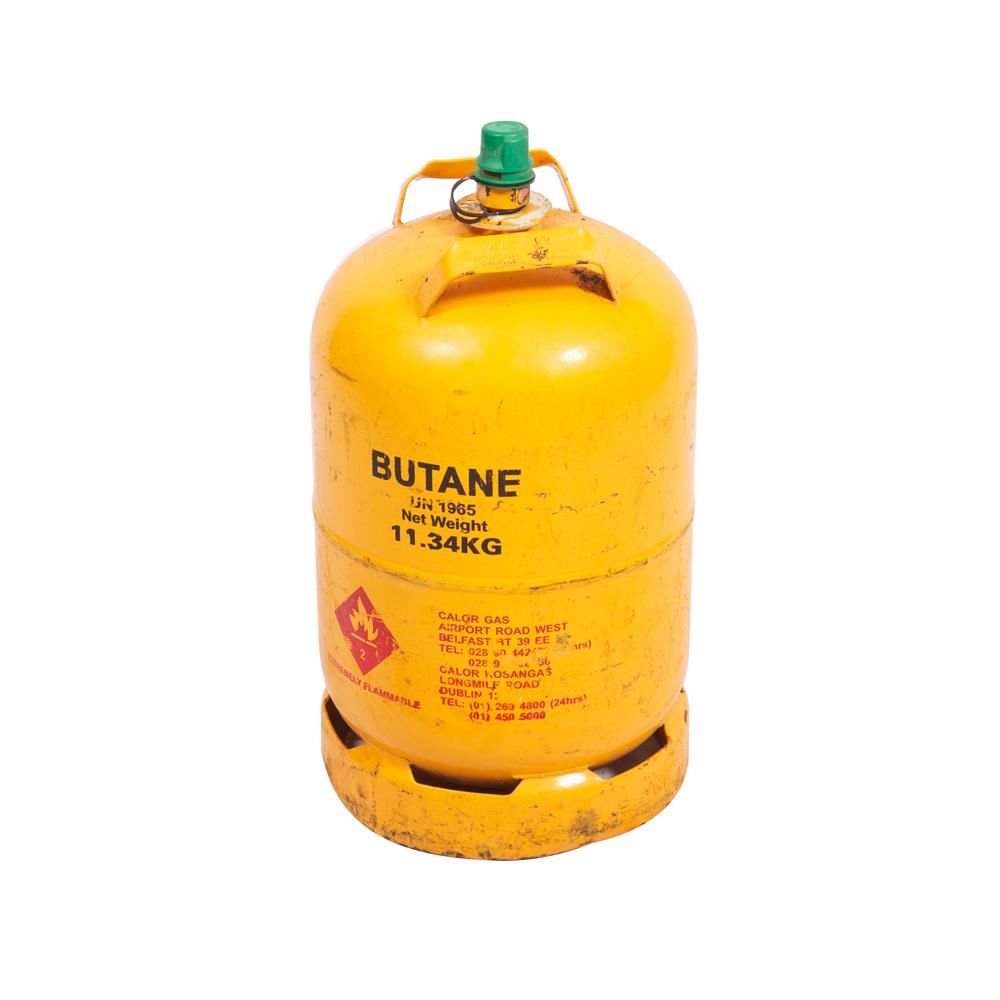 Gas Cyliner 25lb Butane yellow Select Hire Cater Hire Party Hire