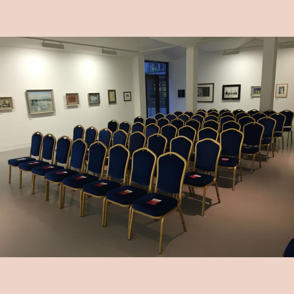 Padded Chair Blue Select Hire Cater Hire Party Hire Specialists