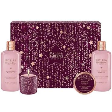 Baylis & Harding Wild Cherry Candlelit Bathing