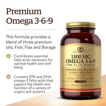 Solgar Omega 3 Double Strength Fish Oil 30 Softgel