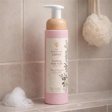 Wanderflower Essence Of Japan Foaming Body Wash
