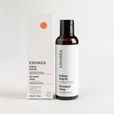 kinvara brilliant body oil 150ml