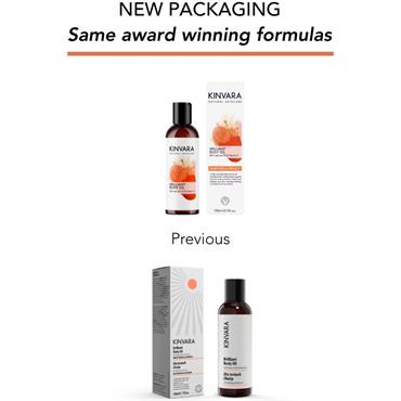 kinvara brilliant body oil 150ml