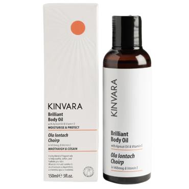 kinvara brilliant body oil 150ml