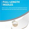 DOUBLE CUSHION MEN FULL LENGTH INSOLES
