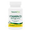 Natures Plus Vitamin D3 2500iu 90 Softgels