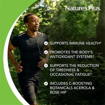 Natures Plus Vitamin C High Potency 1000mg 60 tabs