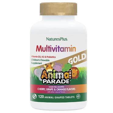 Natures Plus Animal Parade Gold (assorted)120 tabs
