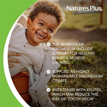 Natures Plus Animal Parade Magnesium kids 90 tabs