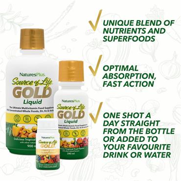 Natures Plus Source of Life Gold 900ml