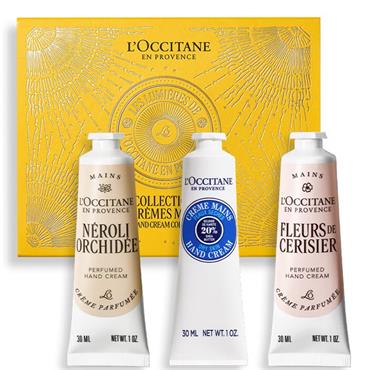 Loccitane Floral Hand Cream Trio