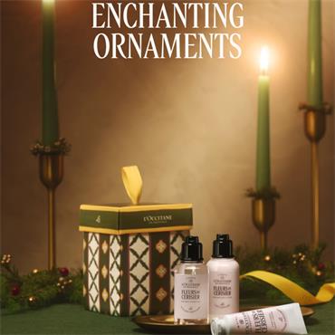 Loccitane Fleurs De Cerisier Mini Ornament Giftset
