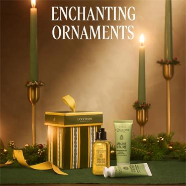 Loccitane Almond Mini Ornament Giftset