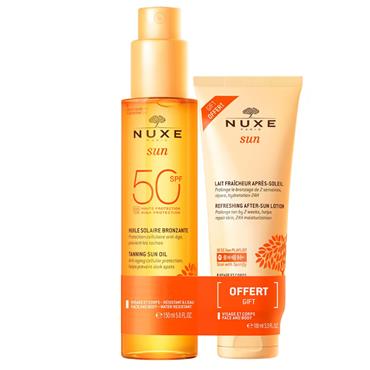 Nuxe Sun Spf50 Oil and After Sun Gift