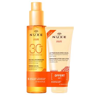 Nuxe Sun Spf30 Oil and After Sun Free Gift