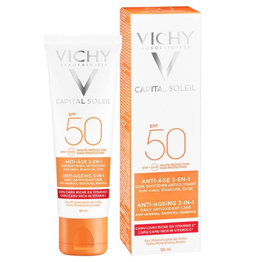 Vichy 3in1 Anti Aging Spf50 | Mellericks Pharmacy | Cork | Ireland