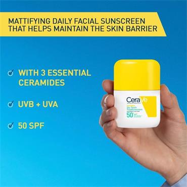 Cerave Dry Touch Fluid Sunscreen 50+SPF