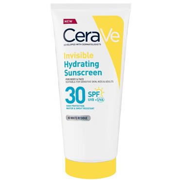 Cerave Invisible Hydrating Sunscreen 177ml 30SPF