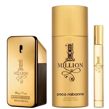 Paco Rabanne 1 Million 50ml 3pc Giftset