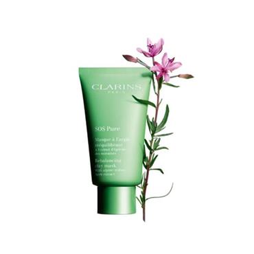 Clarins SOS Pure Rebalancing Clay Mask 75ml
