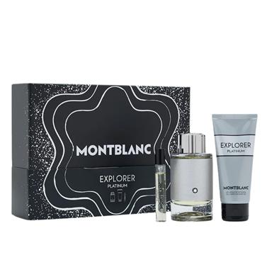 Mont Blanc Explorer Platinum Edp 100ml 3pc Giftset
