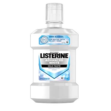Listerine Advanced White Mouthwash 1 Litre