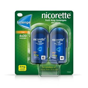 nicorette fruit lozenges 4mg