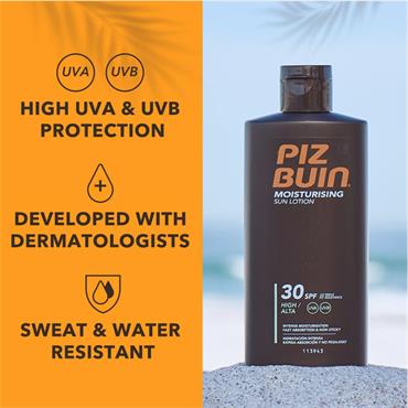 Piz Buin Moisturising Lotion Spf 30 200ml