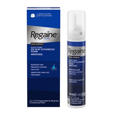 Regaine For Men (minoxidil) Foam 1 Month Supply