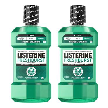 Listerine Fresh Burst 600ml x 2 Twin Pack