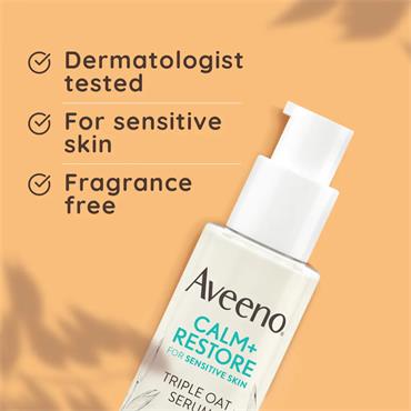 Aveeno Calm & Restore Triple Oat Serum 30ml