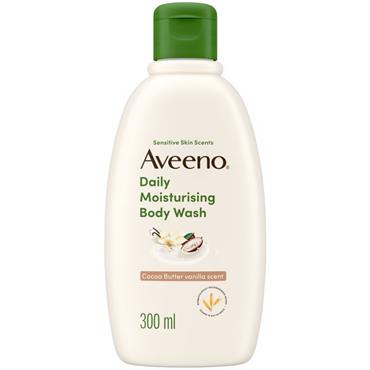 Aveeno Daily Moisturising Body Wash Cocoa Vanilla 300ml